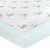 Living Textiles 2pk Jersey Cot Fitted Sheet - Dream Big/Aqua Stripe