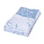 Little Bonbon Baby Blanket 100cm x 80cm - Rocking Horse Blue/White