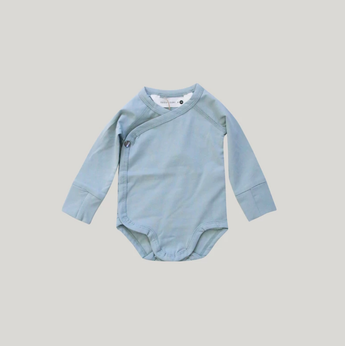 SUSUKOSHI Kimono Bodysuit L/S - Brass