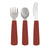 We Might Be Tiny Toddler Feedie Cutlery Set - Rust