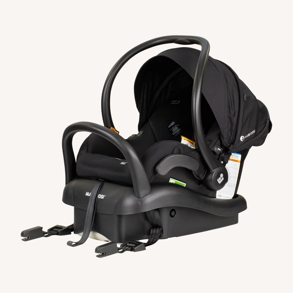 Maxi Cosi Mico Plus ISOFIX Baby Capsule Onyx Black - Main Image