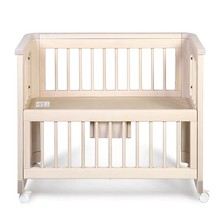 Troll Sun Bedside Bassinet Whitewash Mattress Baby Care Nursery