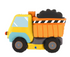 Dump Truck Foil Balloon