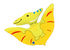 Pterodactyl Dinosaur Foil Balloon