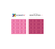 Connetix Tiles 2 Piece (Pastle) Pink & Berry Base Plates