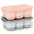 Skip Hop Easy Fill Freezer Tray - Grey/Coral