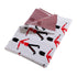Little Bonbon Cot Blanket 150cm x 100cm - London Guard Red/Black/White