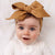 Snuggle Hunny Kids Mustard Pre-Tied Linen Bow - Baby & Toddler