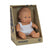Miniland Doll - Anatomically Correct Baby, Caucasian Girl, 21 cm
