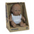 Miniland Doll - Anatomically Correct Baby, Latin American Girl, 21 cm