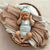 Snunggle Hunny Kids Sage Stripe Short Sleeve Bodysuit