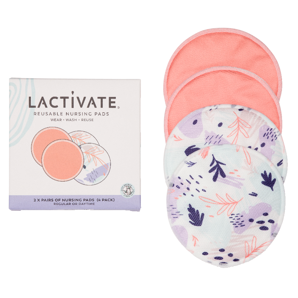 Lactivate® Reusable Day Nursing Pads- 4pk – Baby Care Nursery