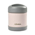 Beaba Stainless Steel Isothermal Portion 300ml - Dark Mist / Light Pink