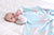 Little Bonbon Baby Blanket 100cm x 80cm - Little Duck Tea/Grey