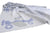 Little Bonbon Cot Blanket 150cm x 100cm - Birds Flying High Blue/Grey/White