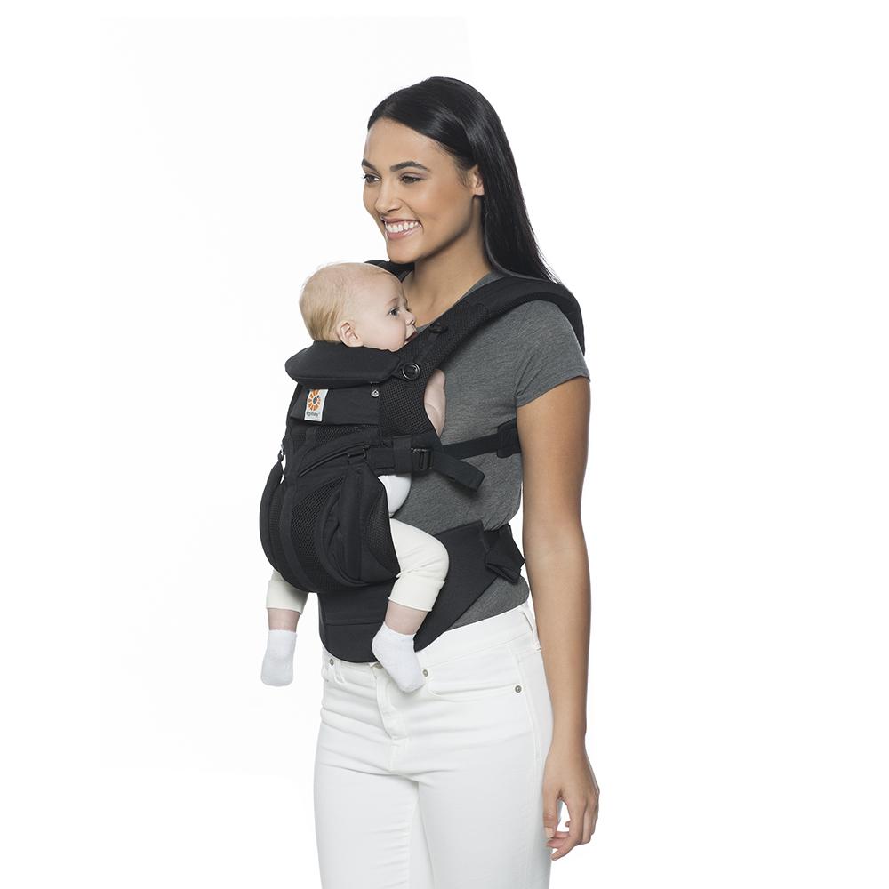 Ergobaby Omni 360 Baby Carrier Cool Air Mesh Onyx Black