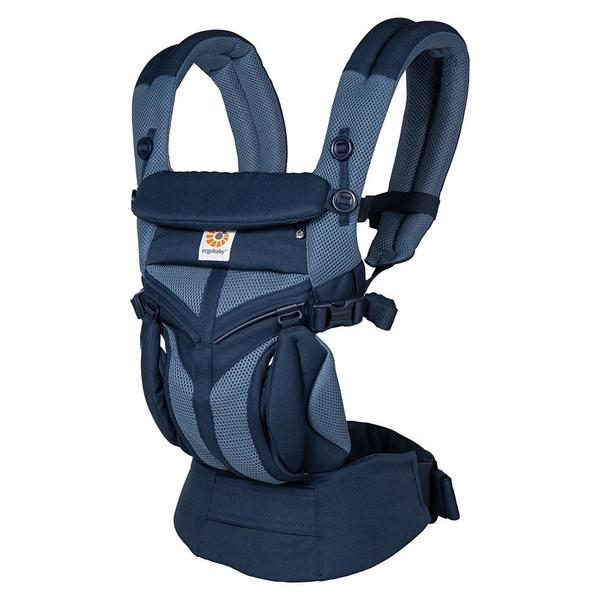 Ergobaby Omni 360 Baby Carrier Cool Air Mesh Tones of Blue