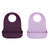 We Might Be Tiny Catchie Bibs® 2.0 - Plum & Lilac