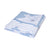 Little Bonbon Cot Blanket 150cm x 100cm - Crisscross Blue/White