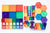 Connetix Tiles 212 Piece (Rainbow) MEGA Pack