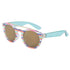 Frankie Ray Ava Multi Stripe with Aqua