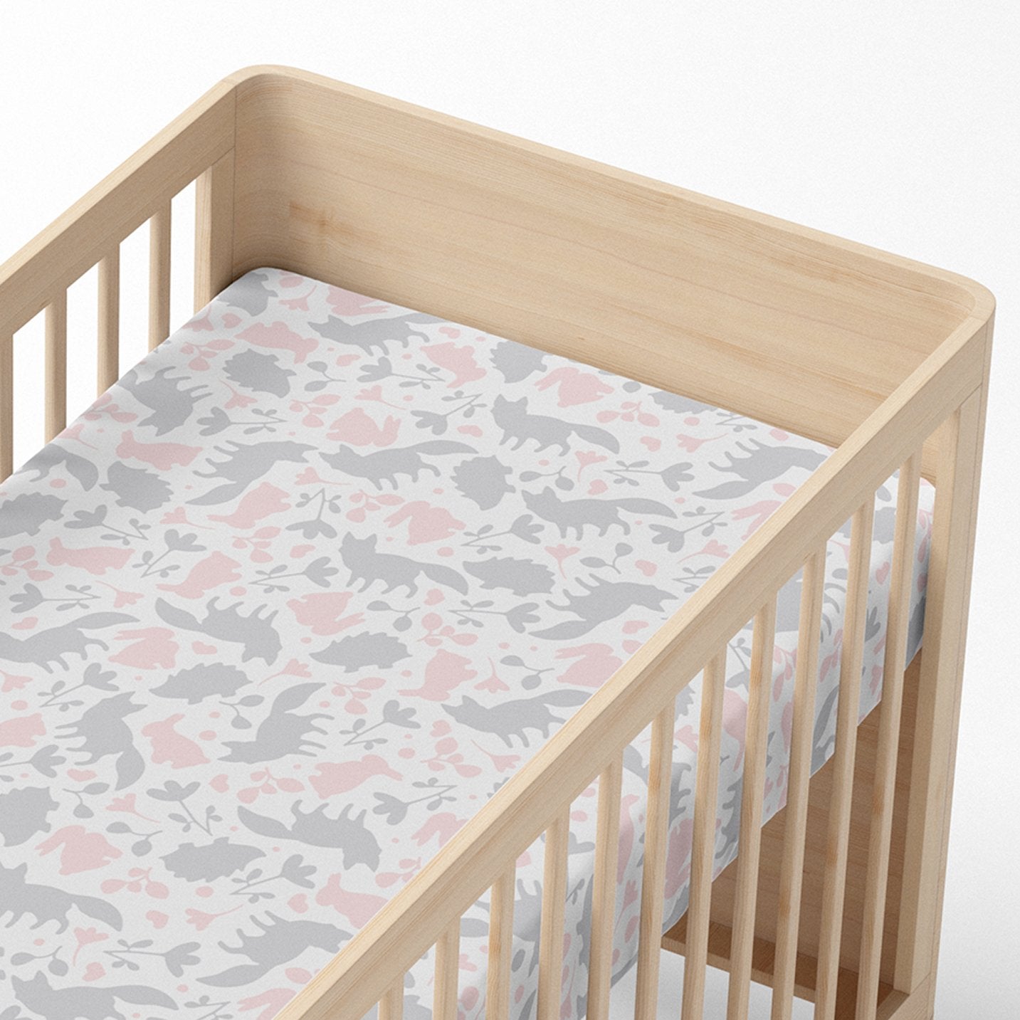 Lolli Living Sparrow Crib Set Lolli Living Cot Fitted Sheet Forest