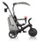 Globber Explorer Trike 4 in 1 Deluxe Play - Black/Grey