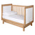 Grotime Scandi 4 in 1 Cot - Honey Elm/White (Available to Order)