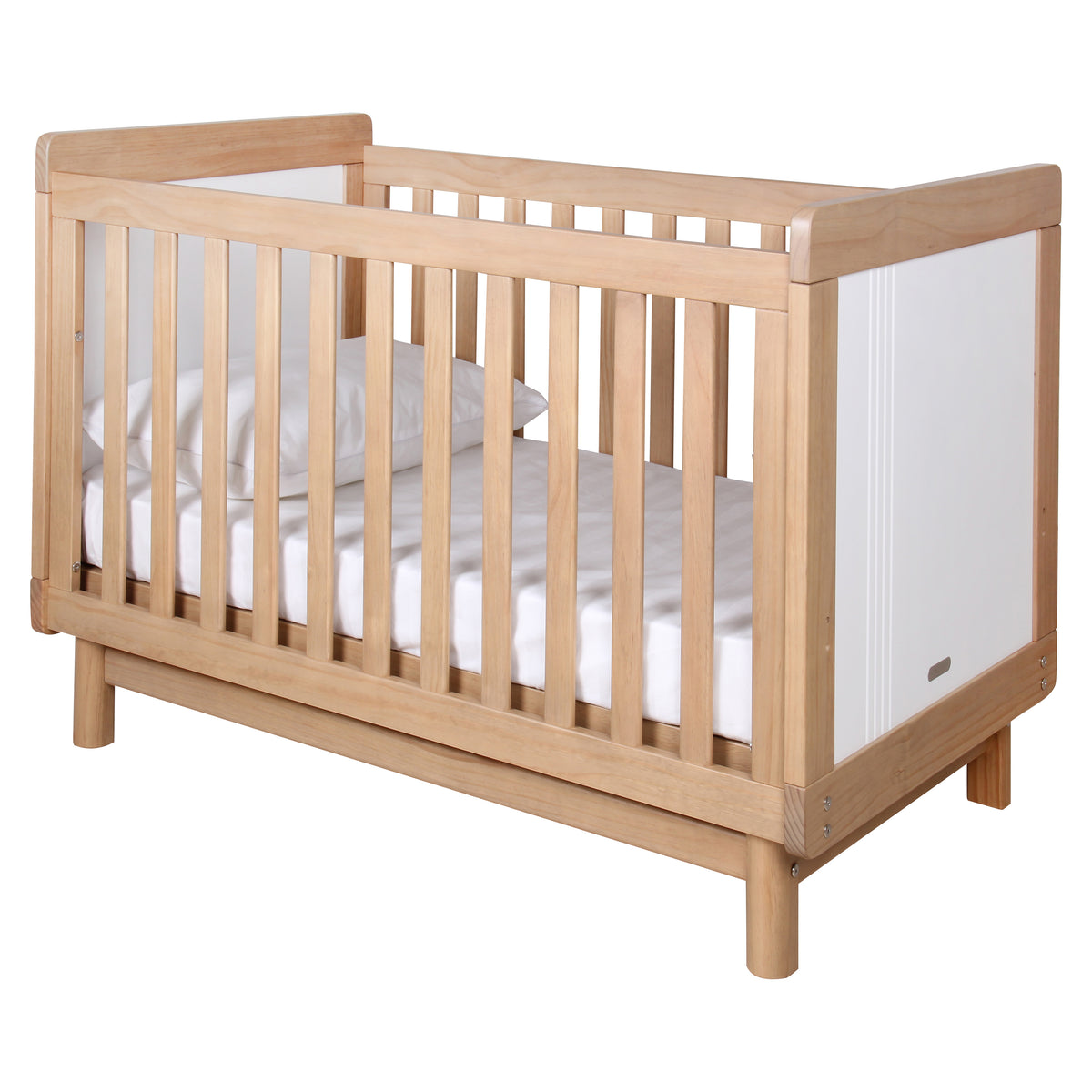 Grotime Wbsite Grotime Scandi 4 in 1 Cot - Honey Elm/White (Available to Order) – Baby ...