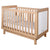 Grotime Scandi 4 in 1 Cot - Honey Elm/White (Available to Order)