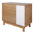 Grotime Scandi 3 Drawer Chest - Honey Elm/White (Available to Order)