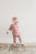 L'oved Baby Organic Holiday Kids L/Sleeve PJ & Cap Set - Peppermint