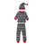 L'oved Baby Organic Holiday Kids L/Sleeve PJ & Cap Set - XOX Fair Isle