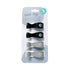 All4Ella Pram Pegs Quad Pack - Grey Black