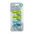 All4Ella Pram Pegs Quad Pack - Green Blue