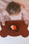 We Might Be Tiny Bear Placie® - Chocolate Brown