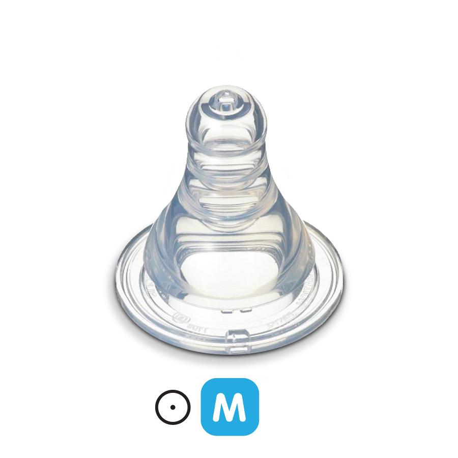 Pigeon Flexible™ Peristaltic Teat (M) 2pk – Baby Care Nursery