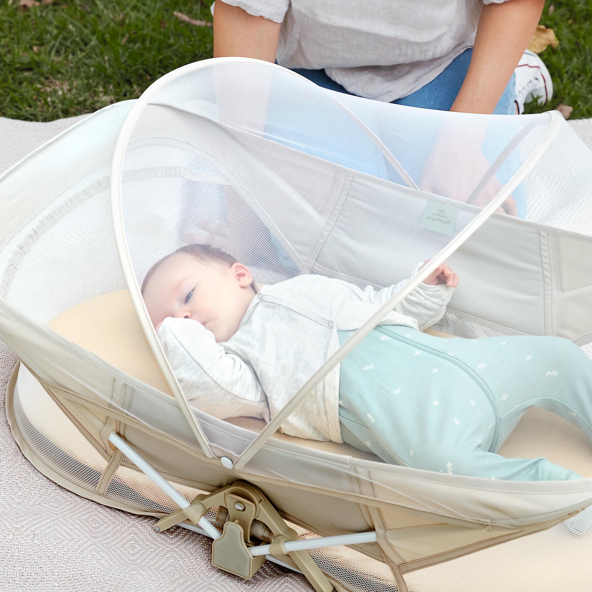 Sleepy dreams portable baby bed australia hot sale