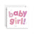 Sprout and Sparrow Baby Girl Greeting Card (Small)
