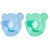 Avent Bear Soothie Pacifier - 2 Pack Blue/Green