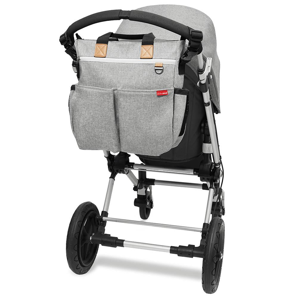 Skip Hop Duo Signature Nappy Bag Grey Melange