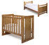 Grotime Sleepover 5-in-1 Cot/Bed - Teak