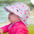 Bedhead Girls Beach Legionnaire Hat UPF50+ 'Ice Cream' Print