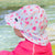 Bedhead Girls Beach Legionnaire Hat UPF50+ 'Ice Cream' Print