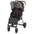 Comfi-Cush Memory Foam Stroller Liner - Black & White Stars