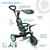 Globber Explorer Trike 4 in 1 - Teal