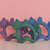 b.box Wrist Teether - Peony