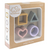 Playground Silicone Shape Puzzle - Rose