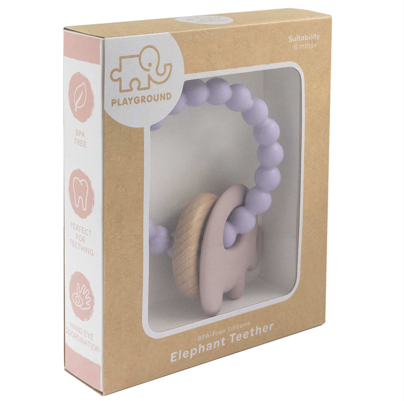 Elephant teether sales
