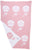 Little Bonbon Cot Blanket 150cm x 100cm - Up, Up And Away Pink/White